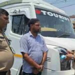 शराब के नशे में श्रद्धालुओं से भरे वाहन को चलाने वाले वाहन चालक को पुलिस ने किया गिरफ्तार, वाहन को किया सीज